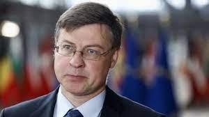 El comisario de Comercio, Valdis Dombrovskis.