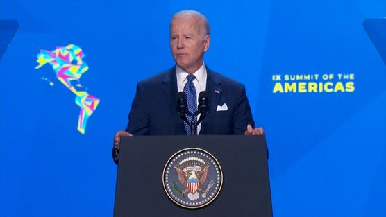 Biden en la apertura de la Cumbre
