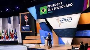 Bolsonaro en la Cumbre de las Américas