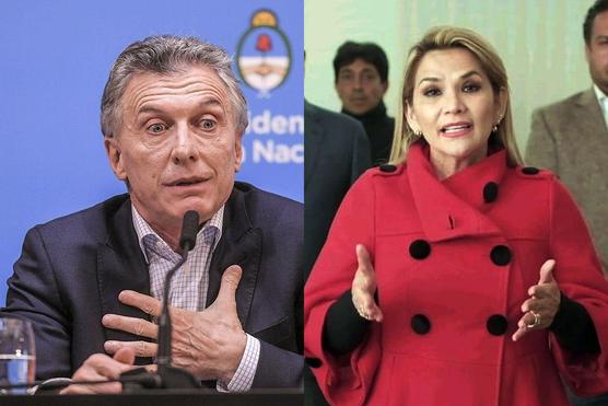 Añez y Macri mezclados en el golpe del 2019
