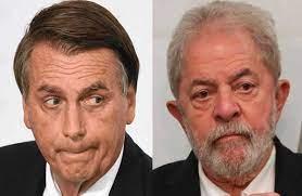 Lula y Bolsonar en carrera