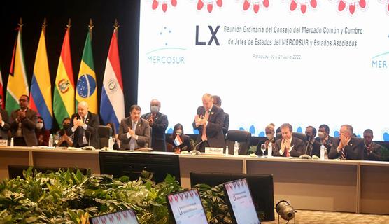 LX Reunión Ordinaria del Consejo del Mercado Común. Imagen Cancillería Paraguay