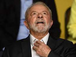 Lula en Brasilia, anoche
