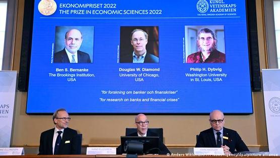  Ben Bernanke, Douglas W. Diamond y Philip H. Dybvig, ganan el Nobel
