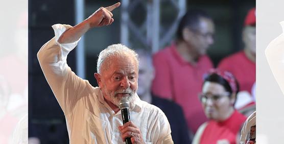 El expresidente y candidato a la presidencia de Brasil Luiz Inácio Lula da Silva. EFE/André Coelho