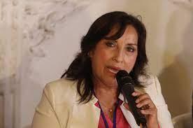 La vicepresidenta peruana, Dina Boluarte