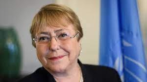 La expresidenta de Chile Michelle Bachelet