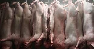 Carne de cerdo brasileña lista para la exportación