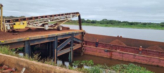 El yacimiento del Mutún, en Puerto Suárez. Foto: ESM.