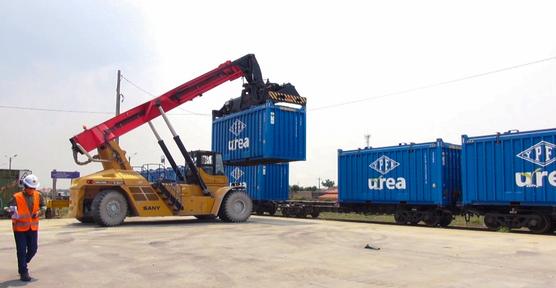 Exportación de urea boliviana. (Foto: YPFB)