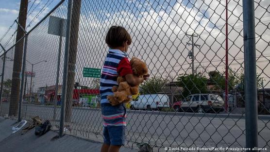 Soledad de un niño migrante