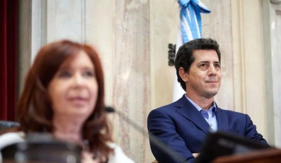 CFK junto a Wado