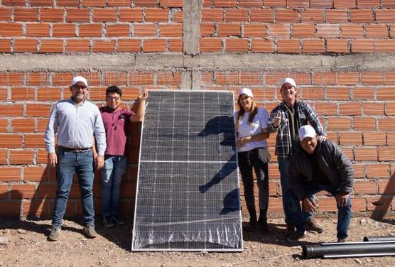 Construyen dos tanques de captación de agua en Quilmes