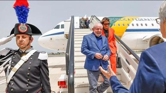 Lula en Italia 