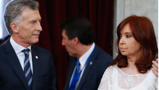 Macri y Cristina