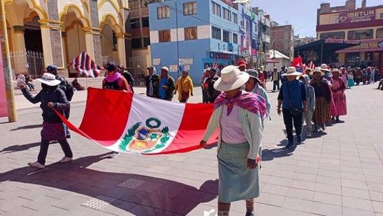 La movilización es constante en el sur peruano