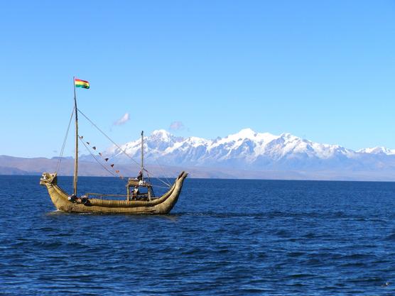 El lago Titicaca, el más grande de Sudamérica y navegable más alto del mundo. Foto: Viceministerio de Turismo.