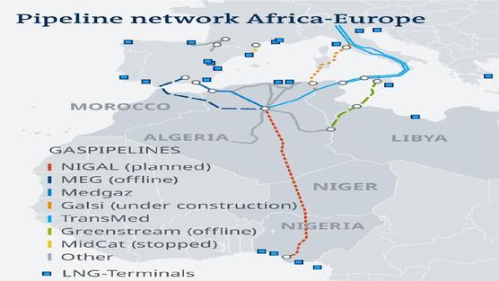 El gasoducto desde Nigeria para abastecer a Europa