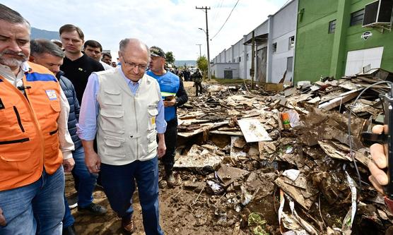 El vicepresidente Alckmin encabeza el operativo