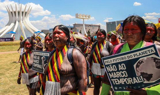 Mujeres movilizadas por sus derechos