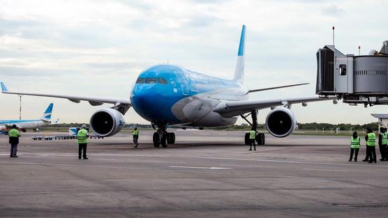 Uno de los aviones de la empresa estatal