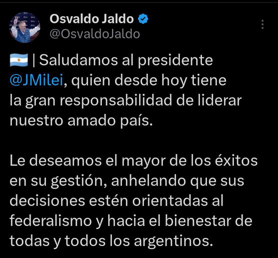 Twitter de Jaldo 