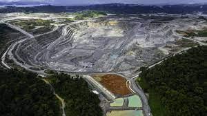 La mina Cobre Panamá, filial de la canadiense First Quantum Minerals, en Donoso, provincia de Colón - AFP