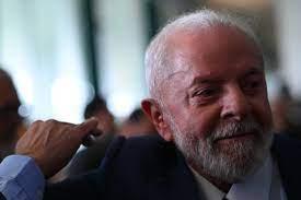 Lula participa en una ceremonia institucional en el Congreso Nacional, ayer, en Brasilia