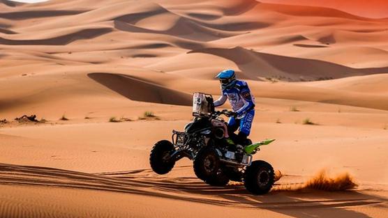  Andújar se ubica como líder en la general de quads| Foto: X @Dakar