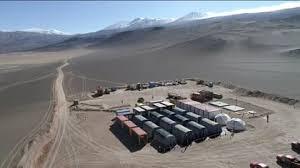 Campamento ubicado en el Salar de Aguilar, Atacama - EFE