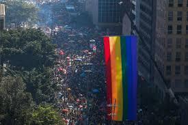 La gigantesca marcha en Sao Paulo