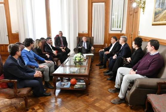 Reunión en Casa de Gobierno