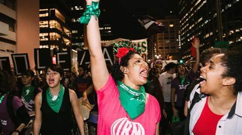 Marcha en Sao Paulo