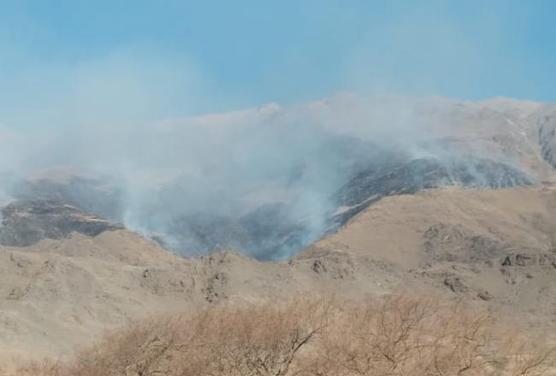 Fuego en los cerros