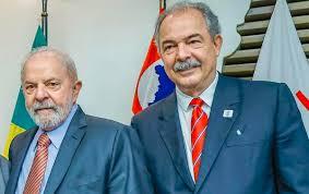 Lula y Aloizio Mercadante presidente de BNDES