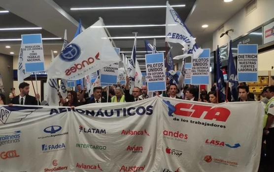 Asambleas en Aeroparque