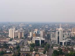 Vista aérea de Porto Velho, capital del estado brasileño de Rondonia - © EVARISTO SA / AFP