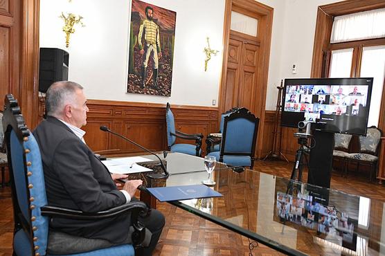 Jaldo en videoconferencia