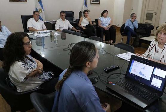 l ministro Medina Ruiz encabezó una nueva reunión donde se analizaron los índices epidemiológicos de la provincia.