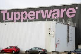 Una sede de la compañía de productos para conservar alimentos Tupperware en Aalst, Bélgica - AFP