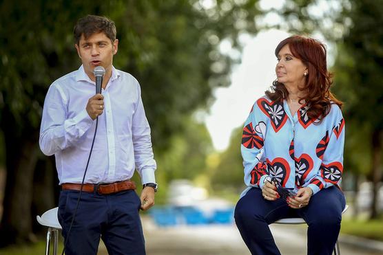 Kicillof junto a CFK