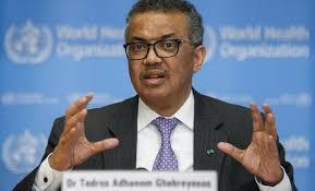 El director general de la Organización Mundial de la Salud (OMS), Tedros Adhanom Ghebreyesus