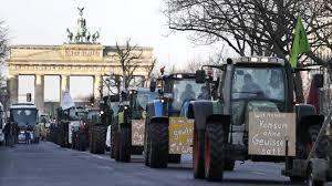 Marcha por la justicia climática, el bienestar animal y el bajo impacto de la agricultura y los buenos alimentos en Berlín - AFP