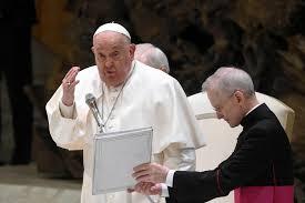 El papa Francisco en la audiencia general la semana pasada. EFE/EPA/Alessandro di Meo